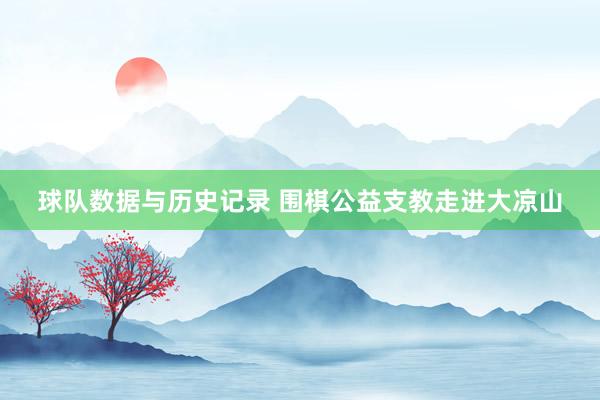 球队数据与历史记录 围棋公益支教走进大凉山