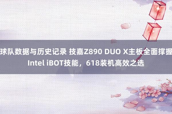 球队数据与历史记录 技嘉Z890 DUO X主板全面撑握Intel iBOT技能,618装机高效之选