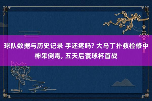 球队数据与历史记录 手还疼吗? 大马丁扑救检修中神采倒霉, 五天后寰球杯首战