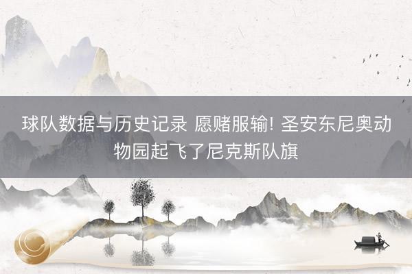 球队数据与历史记录 愿赌服输! 圣安东尼奥动物园起飞了尼克斯队旗